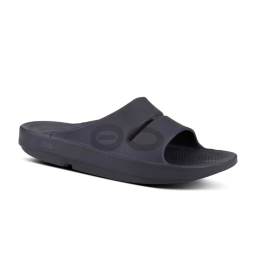 'OOFOS' Unisex OOahh Sport - Matte / Black -Shoes Boot Store