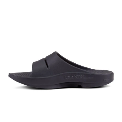 'OOFOS' Unisex OOahh Sport - Matte / Black -Shoes Boot Store