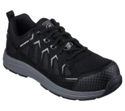 'Skechers' Men's Malad II EH Comp Toe - Black -Shoes Boot Store 200127 BLK 1024x1024@2x