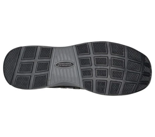 'Skechers' Men's Malad II EH Comp Toe - Black -Shoes Boot Store