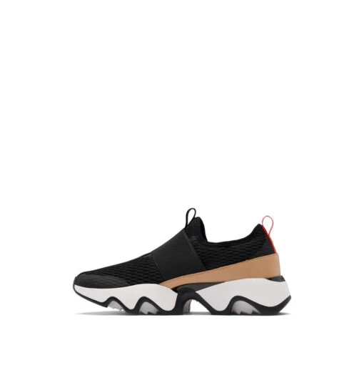 'Sorel' Women's Kinetic™ Impact II Lace Sneaker - Black / Sea Salt -Shoes Boot Store 2039951 010 m presetHigh