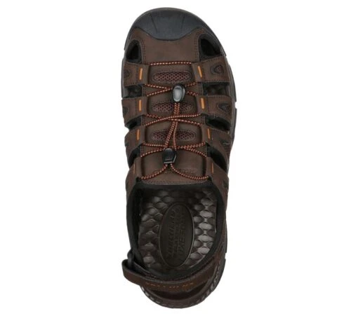 'Skechers' Men's Relaxed Fit: Tresmen-Outseen - Chocolate -Shoes Boot Store