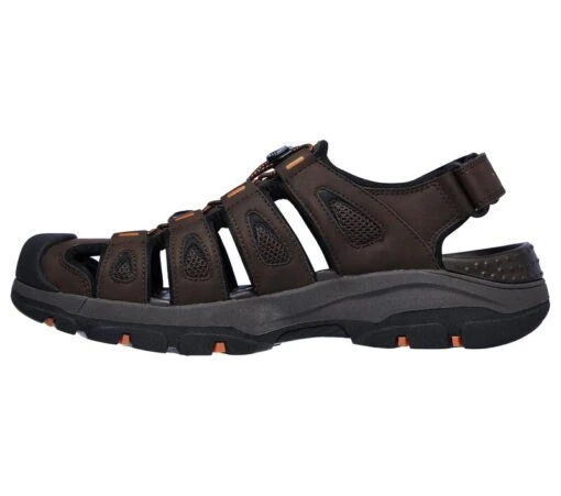 'Skechers' Men's Relaxed Fit: Tresmen-Outseen - Chocolate -Shoes Boot Store