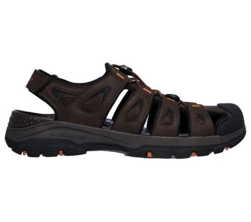 'Skechers' Men's Relaxed Fit: Tresmen-Outseen - Chocolate -Shoes Boot Store