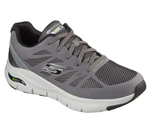 'Skechers' Men's Arch Fit-Charge Back - Charcoal / Black -Shoes Boot Store 232042 CCBK 823c84da fd2e 436d 8533
