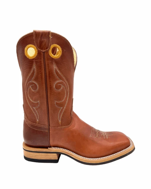 'Hondo' Men's 11" Western Square Toe - Maple Crazy Horse -Shoes Boot Store