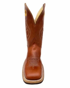 'Hondo' Men's 11" Western Square Toe - Maple Crazy Horse -Shoes Boot Store 26403 1024x1024@2x