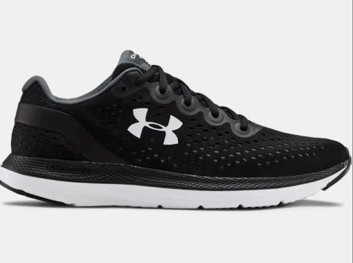 'Under Armour' Men's Charged Impulse - Black / White -Shoes Boot Store