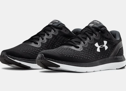 'Under Armour' Men's Charged Impulse - Black / White -Shoes Boot Store