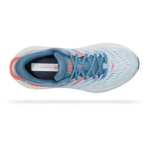 'HOKA' Women's Gaviota 4 - Blue Fog / Plein Air (Wide) -Shoes Boot Store 332735 ALT2 MED cf21509f 7cc1 4201 aff5