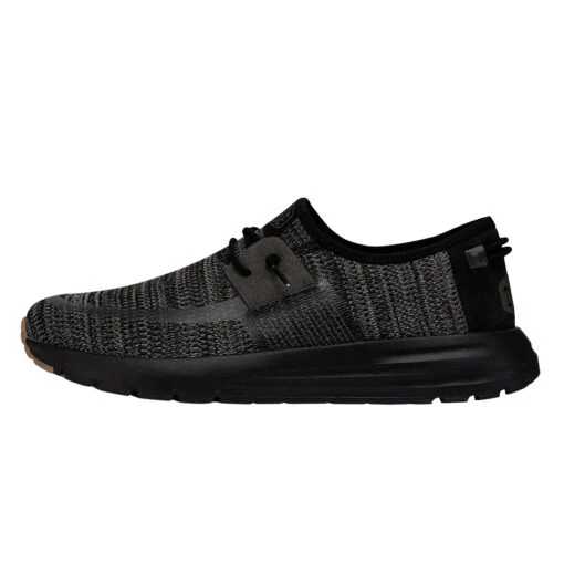 'Hey Dude' Men's Sirocco Sneaker - Black -Shoes Boot Store 40140