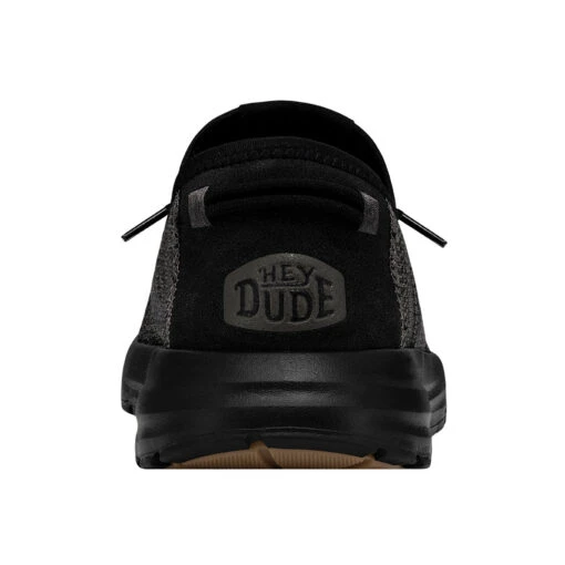'Hey Dude' Men's Sirocco Sneaker - Black -Shoes Boot Store 40140