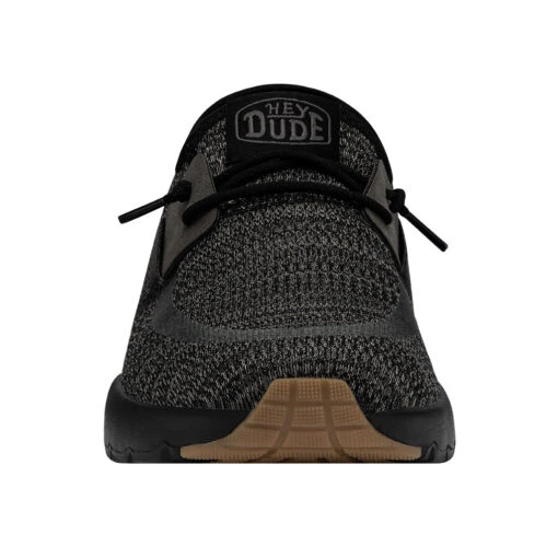 'Hey Dude' Men's Sirocco Sneaker - Black -Shoes Boot Store 40140