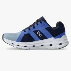 'On Running' Women's Cloudrunner - Chambray / Midnight -Shoes Boot Store 46.99018 cloudrunner ss22 chambray midnight w g4 1024x1024@2x