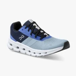 'On Running' Women's Cloudrunner - Chambray / Midnight -Shoes Boot Store 46.99018 cloudrunner ss22 chambray midnight w g6 1024x1024@2x