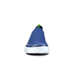 'OOFOS' Women's OOmg EeZee Low Shoe - White / Navy -Shoes Boot Store 5072WHTNVY shot3 1024x1024@2x