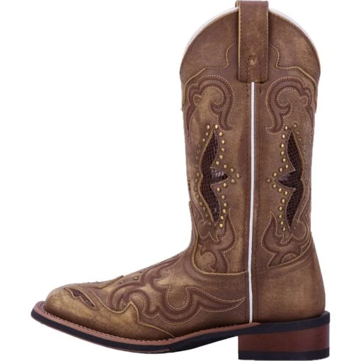 'Laredo' Women's 11" Spellbound Western Square Toe - Tan -Shoes Boot Store 5661 3 1500x.progressive ebb953a3 01bd 41a2 93a2