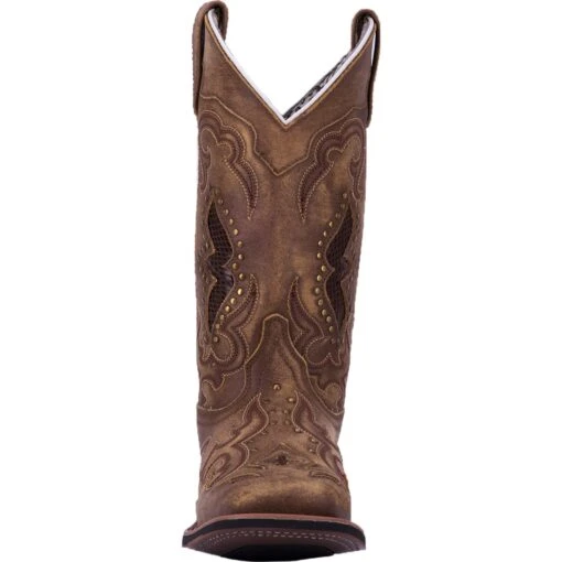 'Laredo' Women's 11" Spellbound Western Square Toe - Tan -Shoes Boot Store 5661 5 1500x.progressive 20c2b1ca bdbd 4d96 bd96