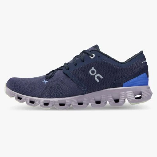 'On Running' Women's Cloud X 3 - Midnight / Heron -Shoes Boot Store 60.98689 cloud x 3 fw22 midnight heron w