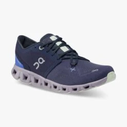 'On Running' Women's Cloud X 3 - Midnight / Heron -Shoes Boot Store 60.98689 cloud x 3 fw22 midnight heron w g6 1024x1024@2x