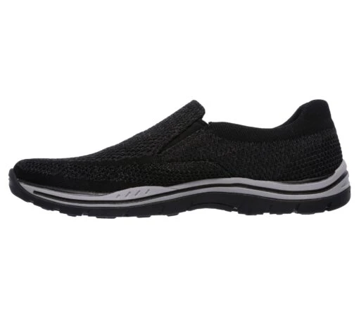 'Skechers' Men's Expected Gomel Slip On - Black -Shoes Boot Store 65086 BLK E large e2740ad2 c675 4c29 8f98