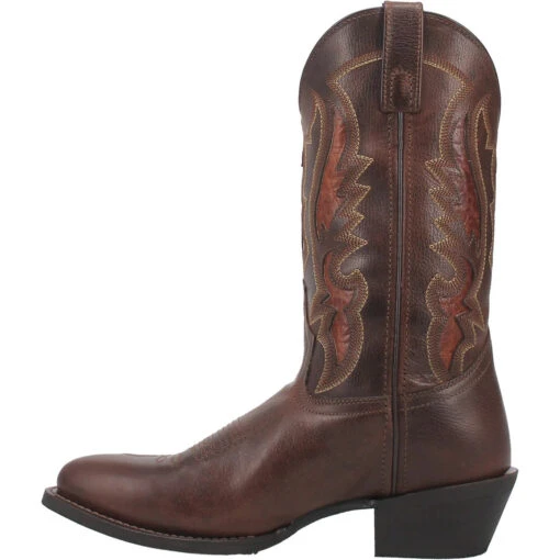 'Laredo' Men's 12" Silas Western Round Toe - Brown -Shoes Boot Store 68469 3 1200x d878c189 b6ba 45e2 9333