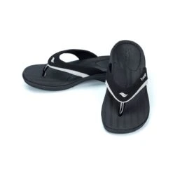 'Powerstep' Women's ArchWear™ Sandal - Black -Shoes Boot Store 8500 10 product 01 1400px 72dpi 1024x1024@2x