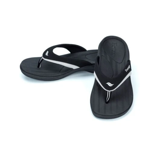 'Powerstep' Women's ArchWear™ Sandal - Black -Shoes Boot Store 8500