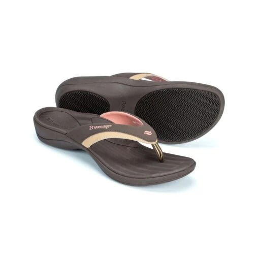 'Powerstep' Women's ArchWear™ Sandal - Brown -Shoes Boot Store 8500