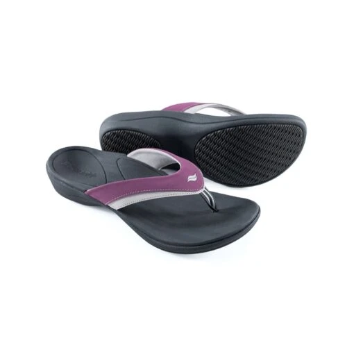 'Powerstep' Women's ArchWear™ Sandal - Plum -Shoes Boot Store 8500