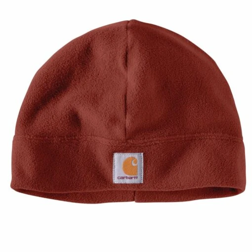 'Carhartt' Fleece Beanie - Iron Ore -Shoes Boot Store