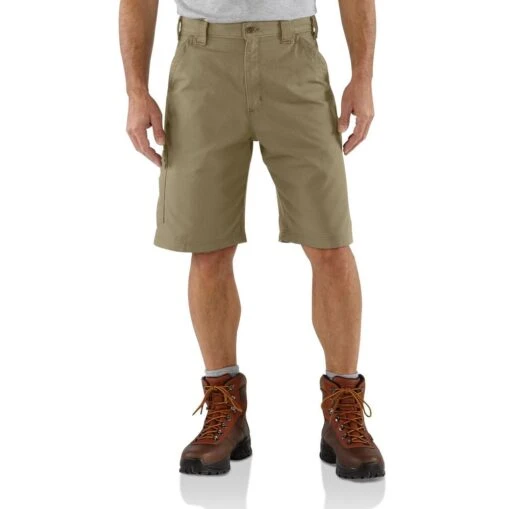 'Carhartt' Men's Loose Fit Canvas Utility Work Short - Dark Khaki -Shoes Boot Store B147DKH MF18 a83b2c1b 08f4 4876 883b