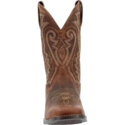 'Durango' Men's 11" Westward Square Toe - PRAIRIE BROWN -Shoes Boot Store DDB0342 front 1024x1024@2x