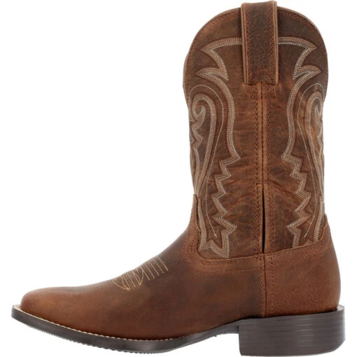 'Durango' Men's 11" Westward Square Toe - PRAIRIE BROWN -Shoes Boot Store