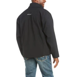 'Ariat' Men's Vernon 2.0 Softshell Jacket - Black -Shoes Boot Store F18 MNS WEST 10023329 back 1024x1024@2x