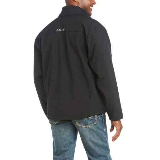 'Ariat' Men's Vernon 2.0 Softshell Jacket - Black -Shoes Boot Store