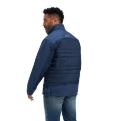 'Ariat' Men's Elevation Insulated Jacket - Steely -Shoes Boot Store F22 MNS WEST 10041450 back 1024x1024@2x