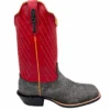 'Fenoglio' Men's 13" Cape Buffalo Western Square Toe - Grey / Red -Shoes Boot Store FB342426281 1024x1024@2x