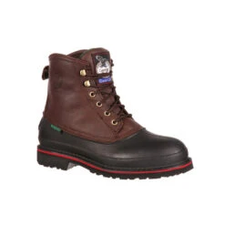 'Georgia Boot' Men's 6" Muddog EH WP Steel Toe - Dark Chocolate -Shoes Boot Store G6633 1024x1024@2x