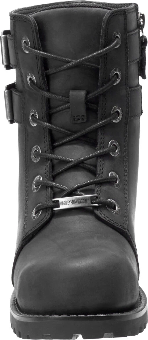 'Harley Davidson' Women's Archer Steel Toe Boot - Black -Shoes Boot Store HDW D84464 101718 S19