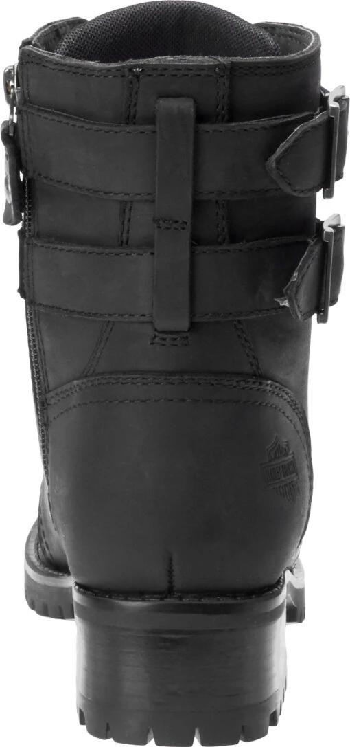 'Harley Davidson' Women's Archer Steel Toe Boot - Black -Shoes Boot Store HDW D84464 101718 S19