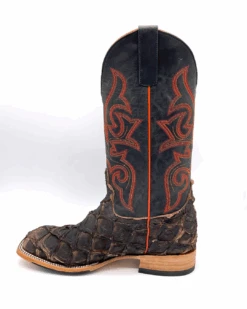 'Anderson Bean' Men's 13" HorsePower Top Hand Big Bass Square Toe - Pirarucu / Royal Blue Mad Dog -Shoes Boot Store HP80062 1024x1024@2x