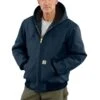 'Carhartt' Men's Loose Fit Firm Duck Insulated Flannel-Lined Active Jacket - Navy -Shoes Boot Store J140DNY MF18 1 1024x1024@2x