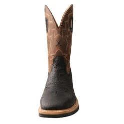 'Twisted X' Men's 12" Lite Western Work EH WP Steel Toe - Black / Brown -Shoes Boot Store MLCSW02 FR 2048x2048 1c4feb4c 5066 4587 8853 4a07d28d438c 1024x1024@2x