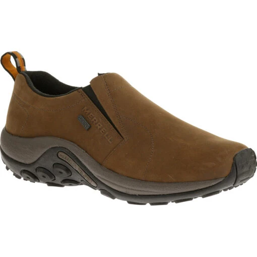 'Merrell' Men's Jungle Moc WP Nubuck - Nubuck / Tan (Wide) -Shoes Boot Store MRLM J52927 120314 S14 032 0b6729f9 9523 4a40 a98c