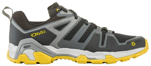 Oboz Footwear 'Oboz' Men's Arete Low Hiker - Shadow / Sulfur -Shoes Boot Store M AreteLow Shadow Sulfur out
