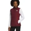 'The North Face' Women’s Mossbud Insulated Reversible Vest - Cordovan -Shoes Boot Store NF0A4R3G 6R3 model34 1024x1024@2x