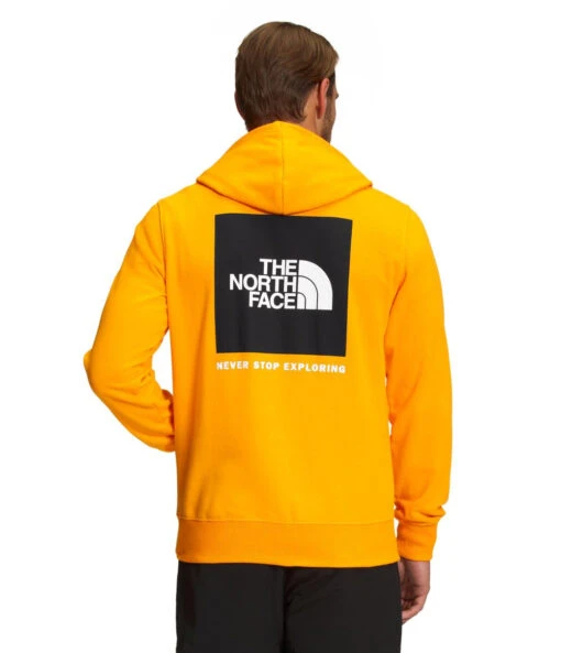 'The North Face' Men's Box NSE Pullover Hoodie - Cone Orange -Shoes Boot Store