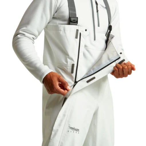 'Sitka' Men's Nodak Bibs - White -Shoes Boot Store Nodak Bib