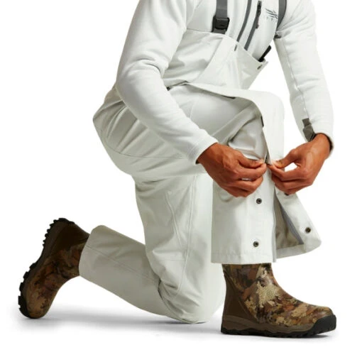 'Sitka' Men's Nodak Bibs - White -Shoes Boot Store Nodak Bib